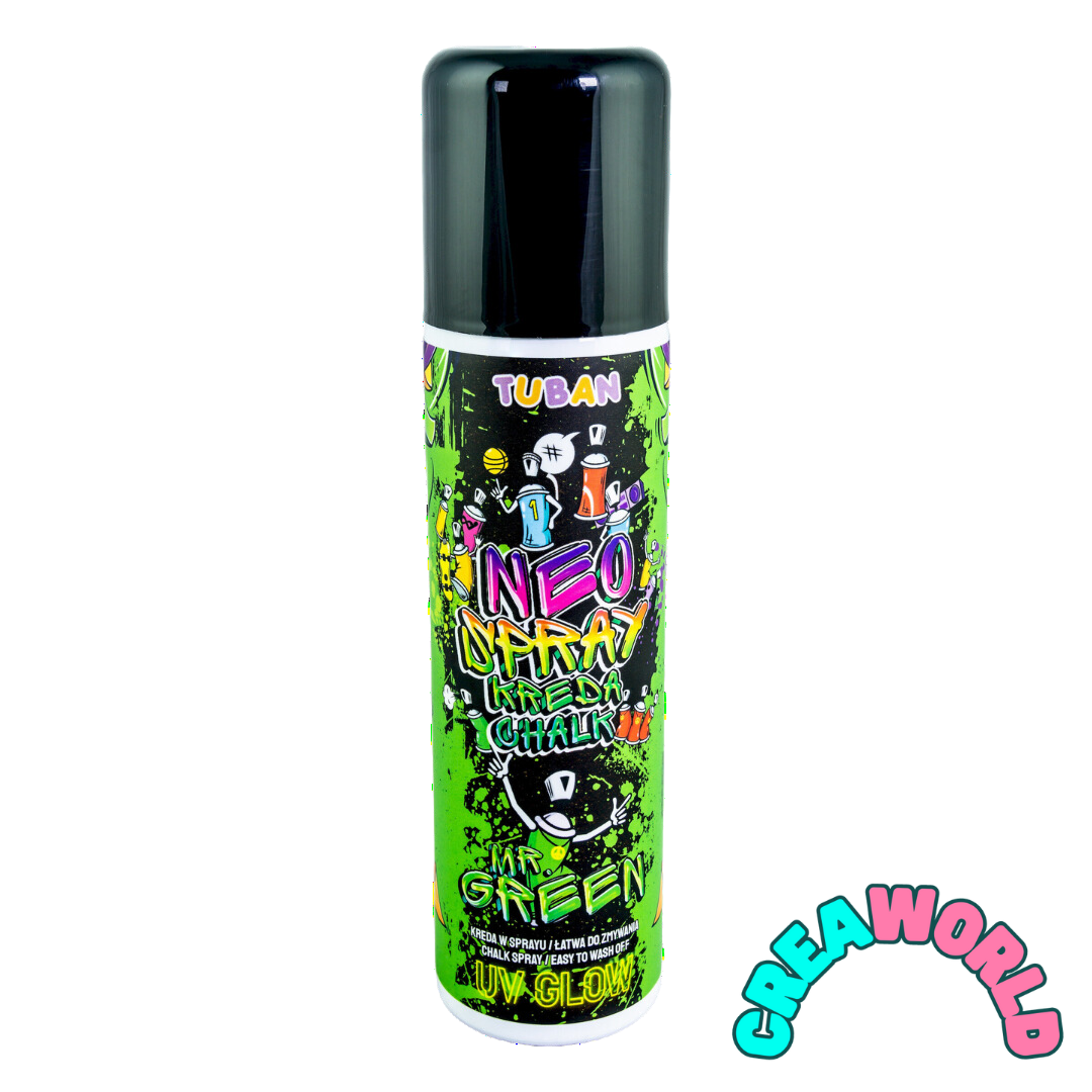 Neon Krijt Spray - Blauw