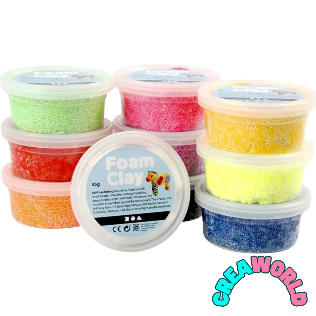 Bouwpakket Vogelhuisjes (2st) + verf en Foam klei