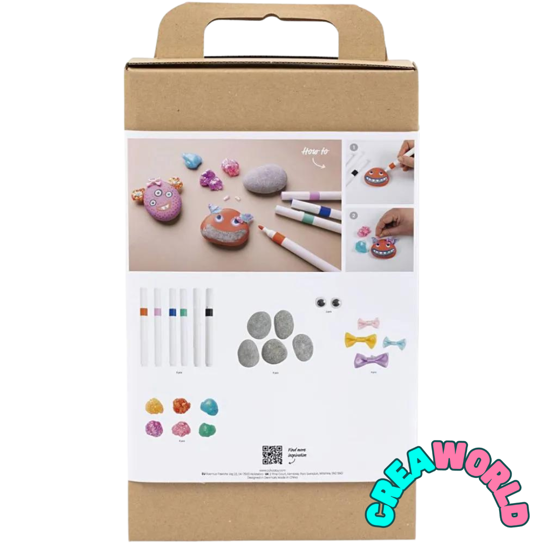Creatieve Box - Steenmonstertjes
