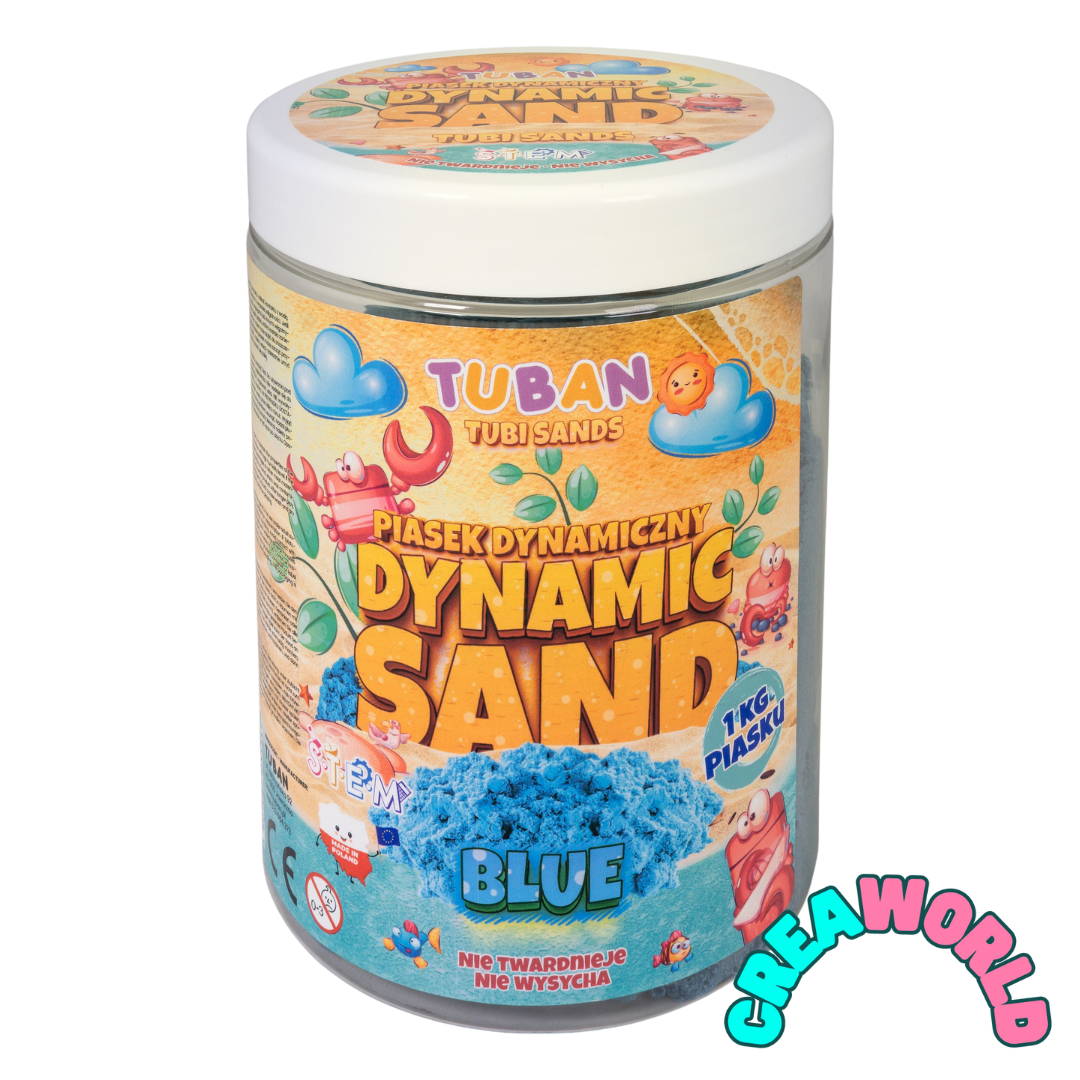 Dynamisch zand - Blauw