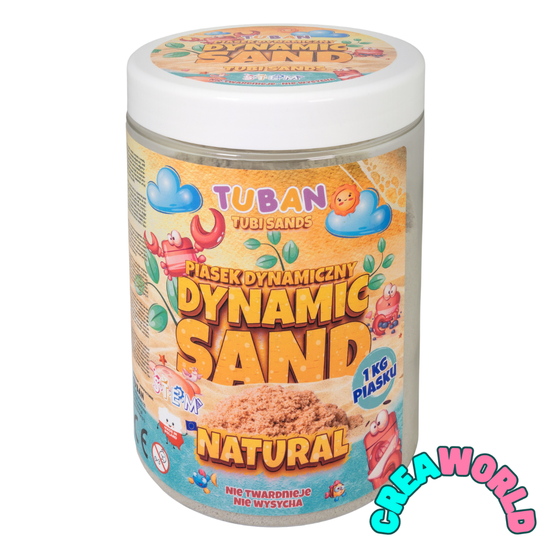 Dynamisch zand - Originele zandkleur