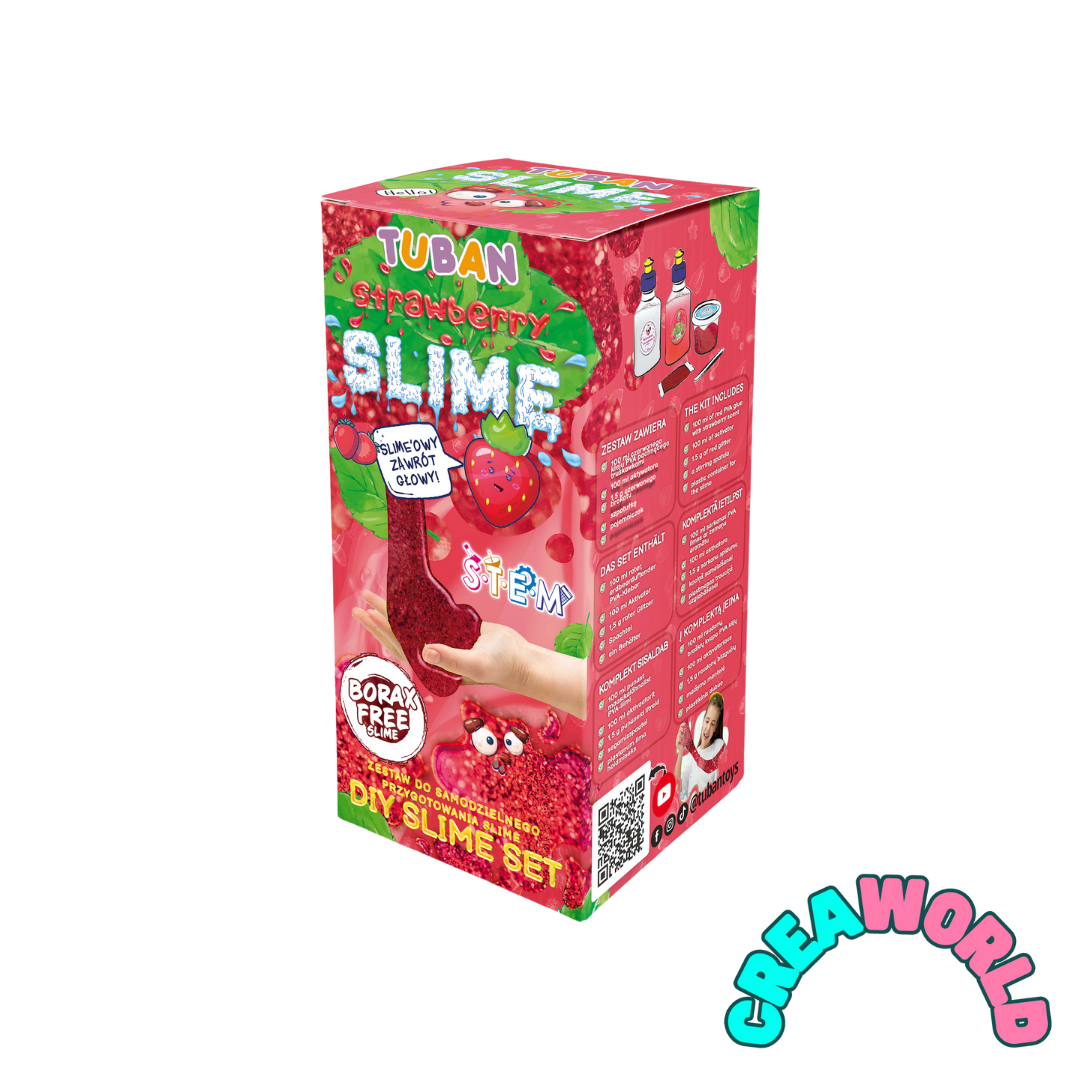 Doe het zelf slijm - Aardbij - Normaal