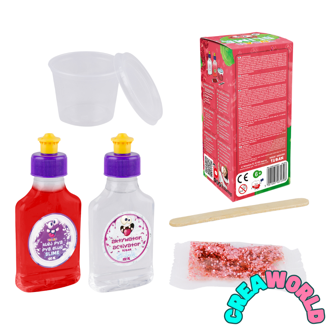 Doe het zelf slijm - Aardbij - Normaal