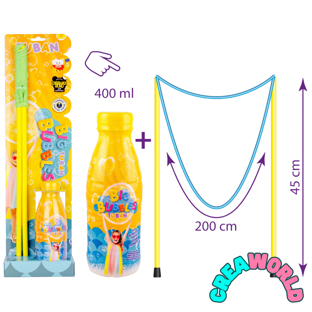 Zeepbellen Set - Normaal + 400ml