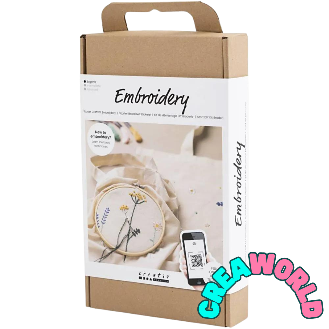 Creatieve Box - Borduurwerk tote bag