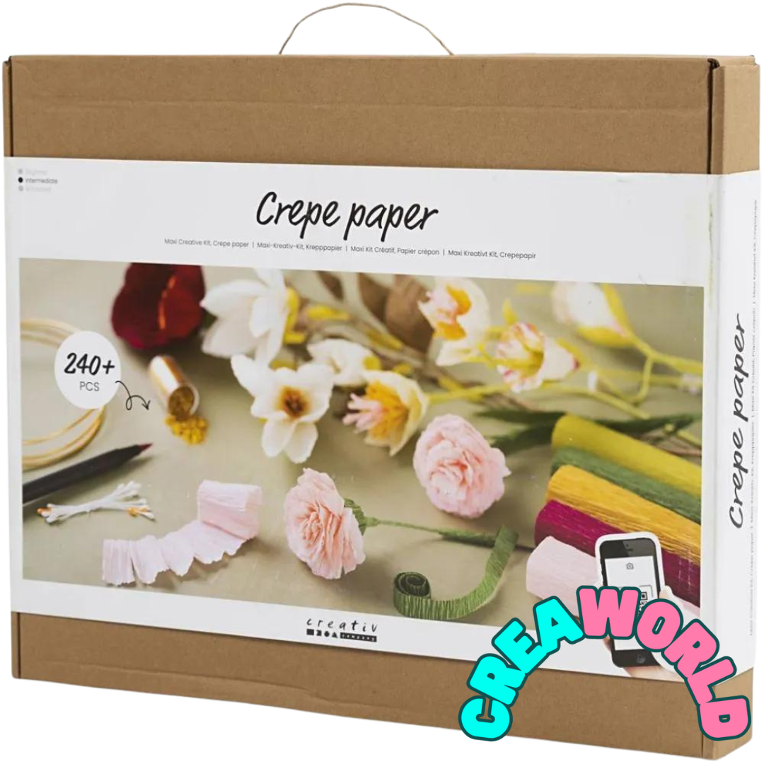Creatieve Box - Papieren Bloemen