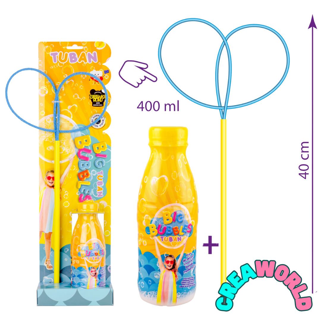 Zeepbellen Set - 2 Ring Pro Butterfly + 400ml