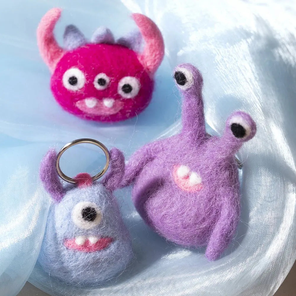Creatieve Box - Naaldvilt Monstertjes