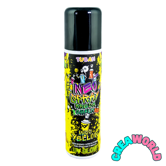 Neon Krijt Spray - Geel