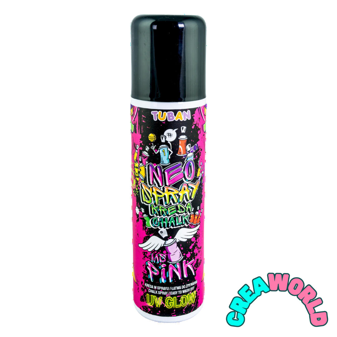 Neon Krijt Spray - Blauw