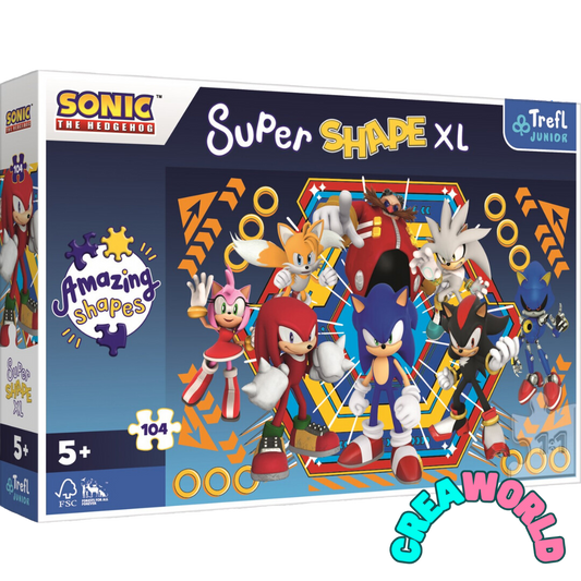 Puzzel - Sonic Speciale Vormen - 104st XL