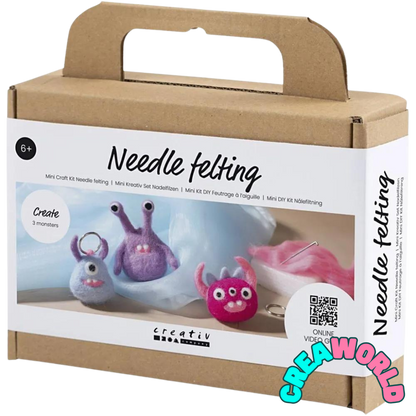 Creatieve Box - Naaldvilt Monstertjes