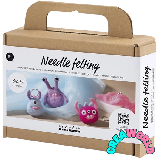 Creatieve Box - Naaldvilt Monstertjes