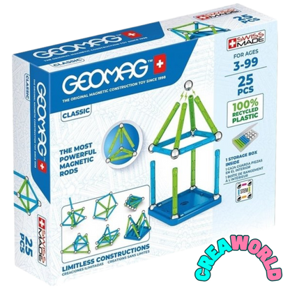 Geomag - Classic Green Line 25 stukjes