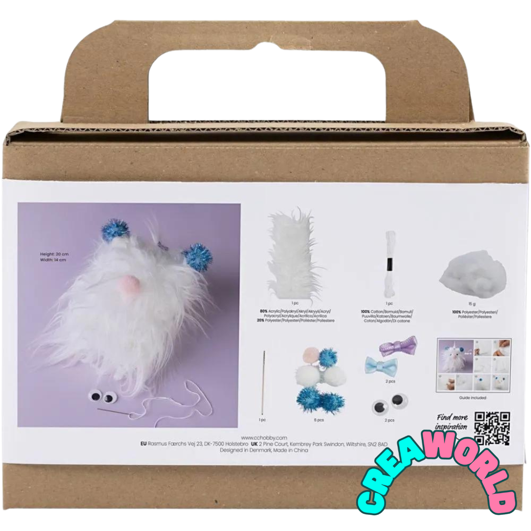 Creatieve Box - Naai-set Zacht Monstertje