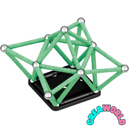 Geomag - Glow In The Dark Line 60 stukjes