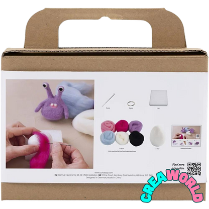 Creatieve Box - Naaldvilt Monstertjes