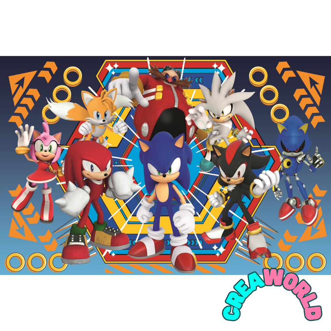Puzzel - Sonic Speciale Vormen - 104st XL