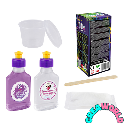 Doe het zelf slijm - Glow in the dark - Normaal