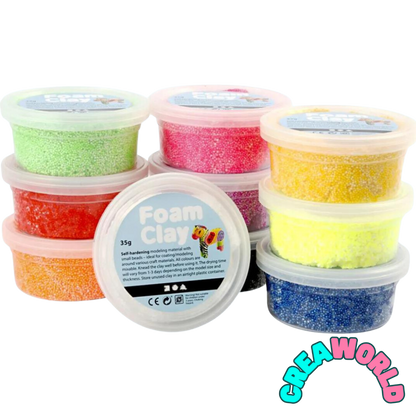 Bouwpakket Vogelhuisjes (2st) + verf en Foam klei