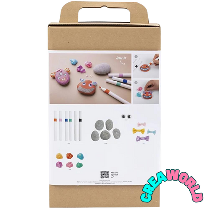 Creatieve Box - Steenmonstertjes