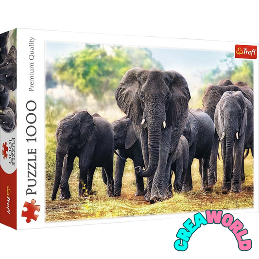 Puzzel - Olifanten - 1000st